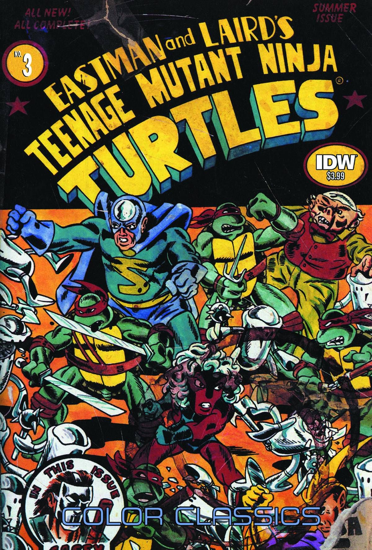Teenage Mutant Ninja Turtles: Color Classics #3 Comic