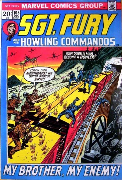 Sgt. Fury And His Howling Commandos #105 Comic
