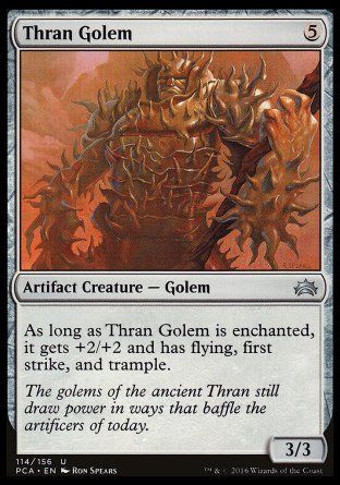 Thran Golem (Planechase Anthology decks) Trading Card