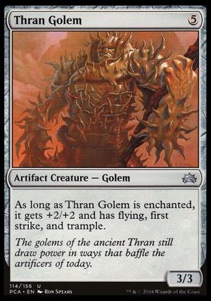 Thran Golem (Planechase Anthology decks)