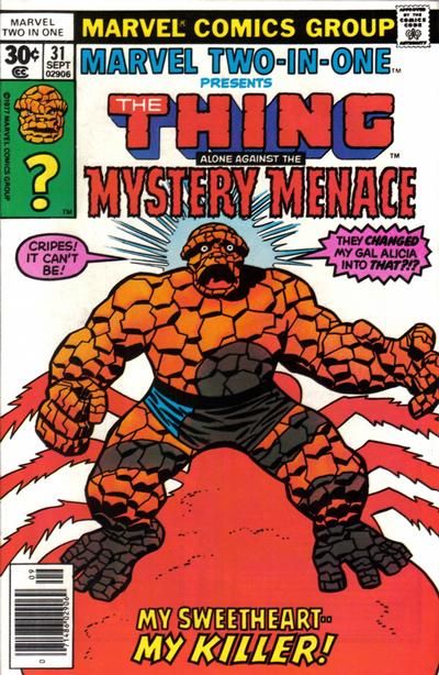 Marvel Two-In-One #31 Comic