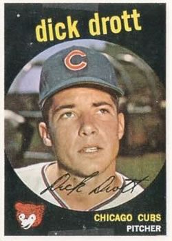 Dick Drott 1959 Topps #15 Sports Card