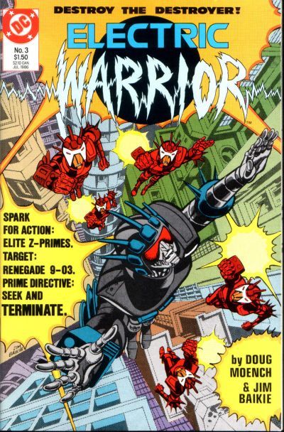 Electric Warrior #3 Comic