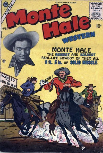 Monte Hale Western #84 Comic