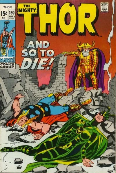 Thor #190 Comic