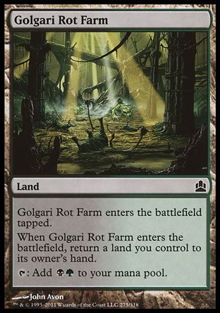 Golgari Rot Farm (MTG Commander) Trading Card