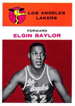 Elgin Baylor 1961 Fleer #3 Sports Card