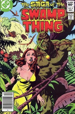 The Saga of the Swamp Thing high quality Comics, issues 4, 5, 6, 8