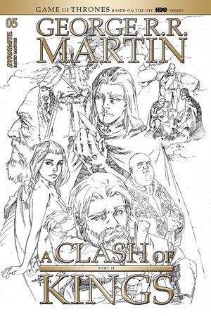 Game of Thrones: A Clash of Kings #5 (20 Copy Rubi B&w Cover)