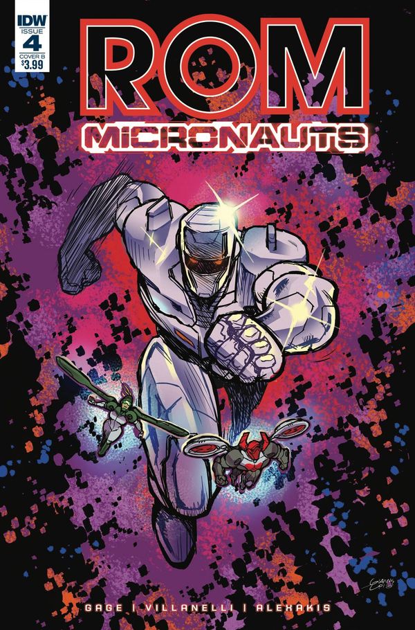 Rom & The Micronauts #4 (Cover B Milonogiannis)