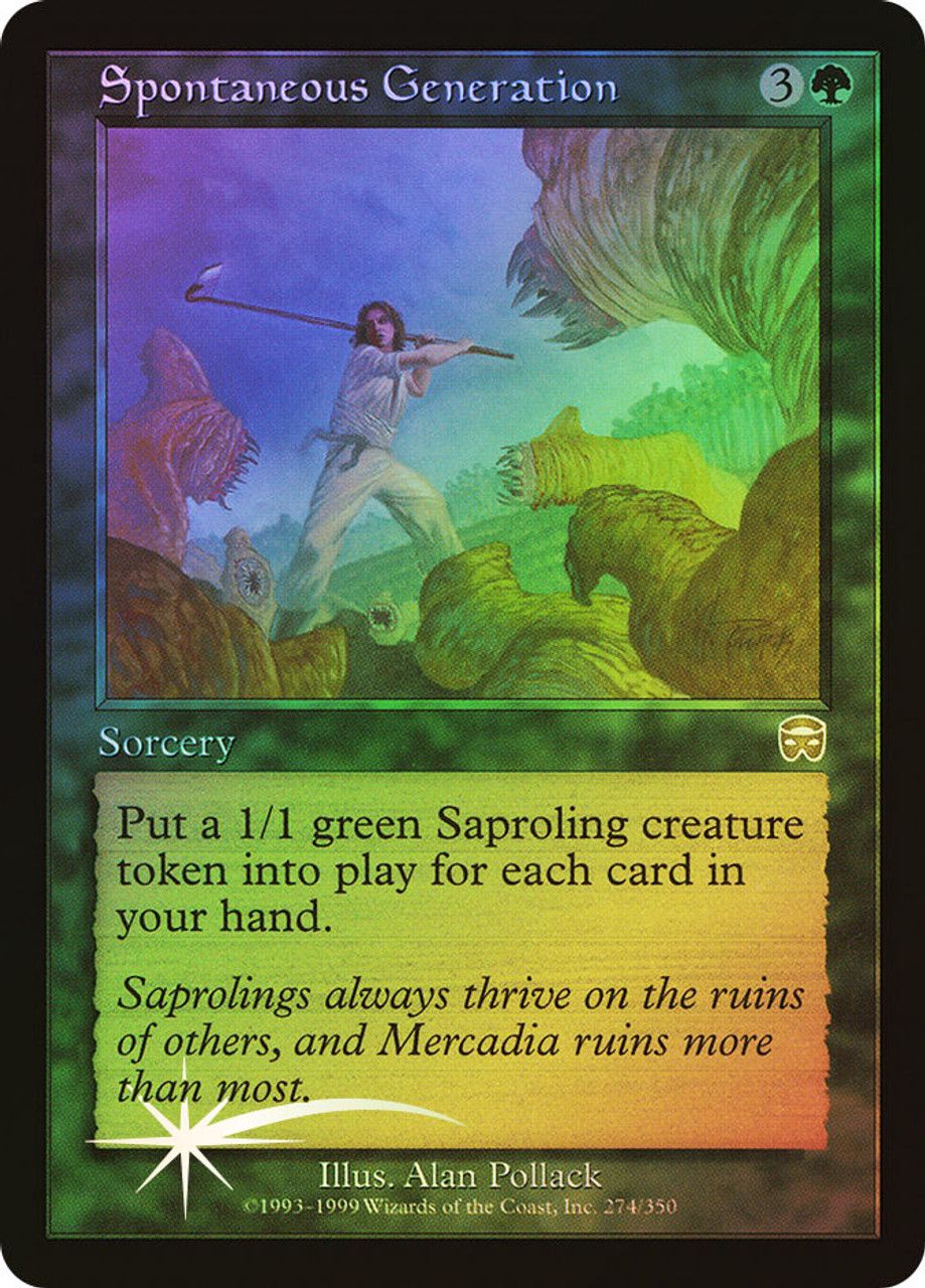 Spontaneous Generation (Mercadian Masques - Foil) Trading Card