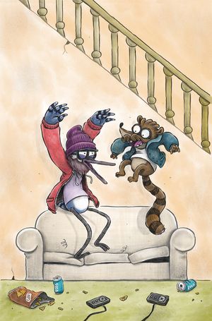 Regular Show 25 Years Later #2 (Subscription Johnstone Variant)