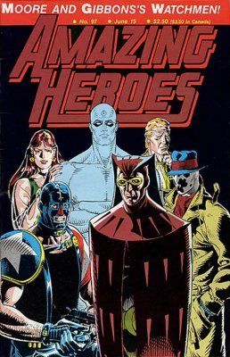 Amazing Heroes #97 Comic