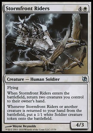 Stormfront Riders (Elspeth vs. Tezzeret) Trading Card