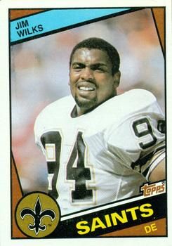 Jim Wilks 1984 Topps #307 Sports Card