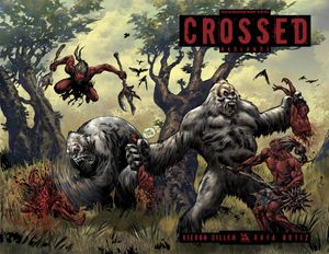 Crossed Badlands #80 (Megafauna Mayham Cover)