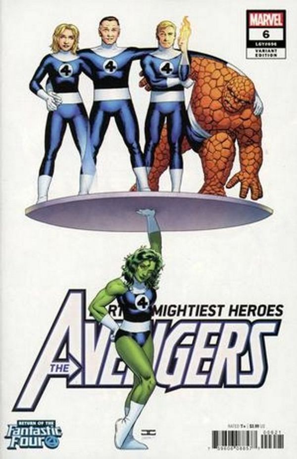 Avengers #6 (Cassaday Return Of Fantastic Fou)