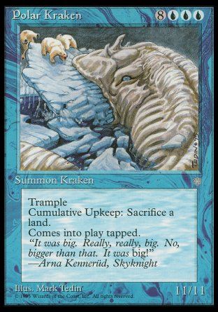 Polar Kraken (Ice Age) Trading Card