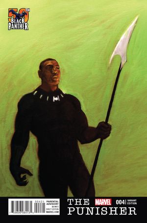 The Punisher #4 (Zdarsky Black Panther Variant)