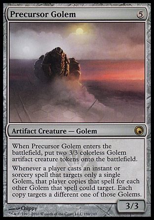 Precursor Golem (Scars of Mirrodin) Trading Card