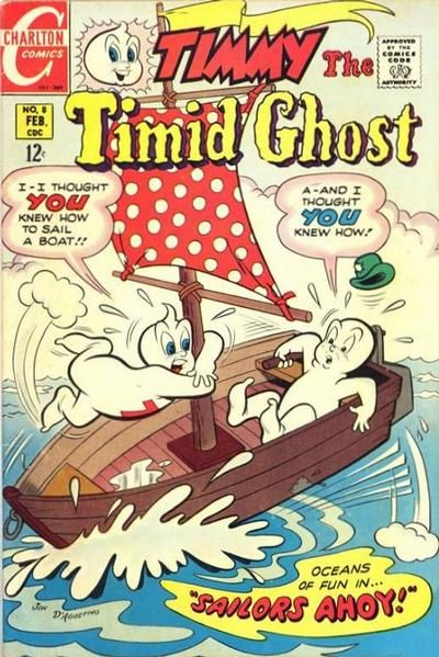 Timmy the Timid Ghost #8 Comic