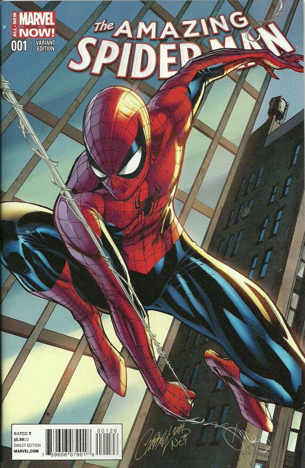 Amazing Spider-man #1 (J. Scott Campbell Connecting Variant Cover)