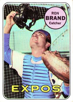 Ron Brand 1969 Topps #549 Sports Card