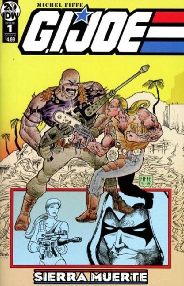 G.I. Joe: Sierra Muerte #1 (Cover B Fiffe)