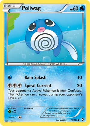 Poliwag (15/111) - Furious Fists