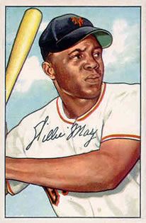 Willie Mays 1952 Bowman #218 Sports Card