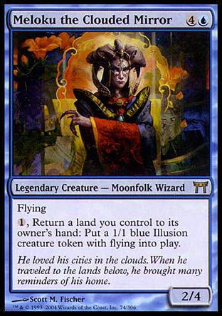 Meloku the Clouded Mirror (Champions of Kamigawa) Trading Card