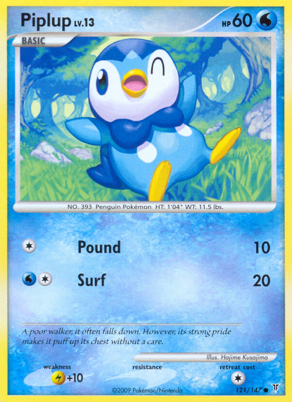 Piplup (121/147) - Supreme Victors Pokémon Card