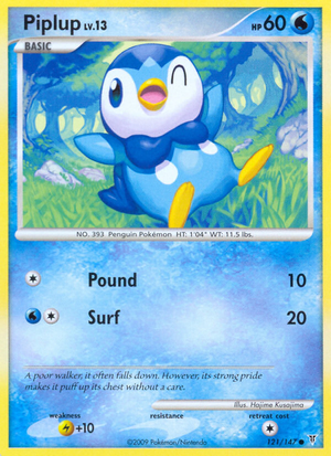 Piplup (121/147) - Supreme Victors