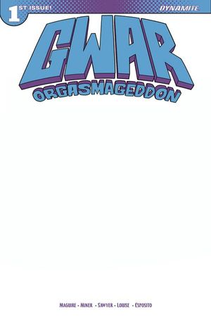 Gwar: Orgasmageddon #1 (Cover G Blank Authentix)