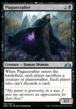 Plaguecrafter (Guilds of Ravnica) Trading Card