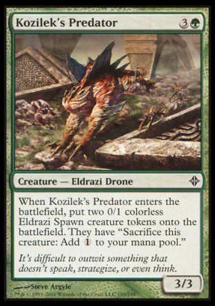 Kozilek's Predator (Rise of the Eldrazi) Trading Card