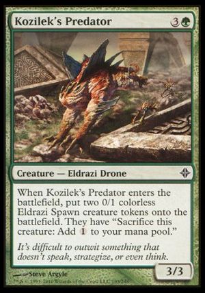 Kozilek's Predator (Rise of the Eldrazi)