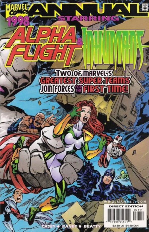 Alpha Flight / Inhumans '98 #nn