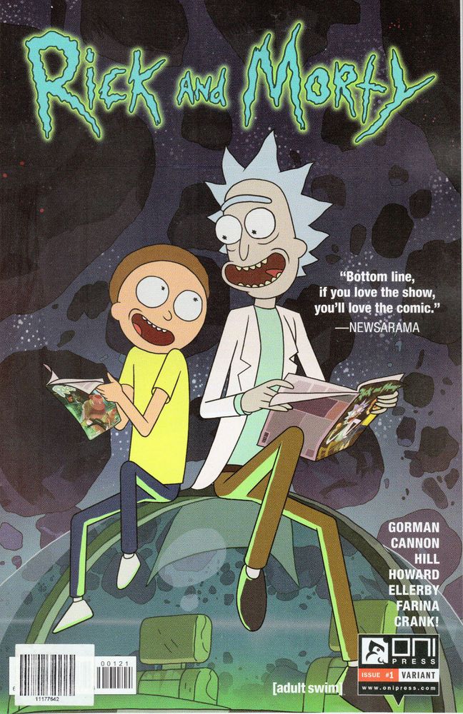 Rick and Morty Promotional #1 Comic