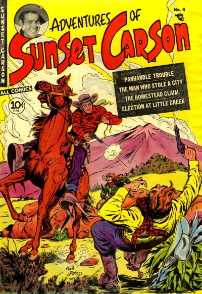 Sunset Carson #4 Comic