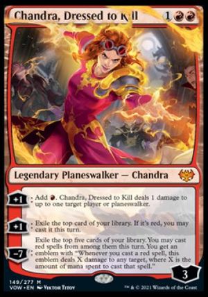 Chandra, Dressed to Kill (Innistrad: Crimson Vow)