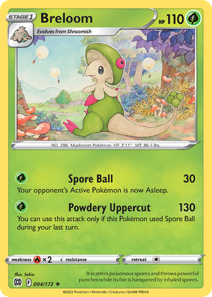 Breloom (4/172) - Brilliant Stars