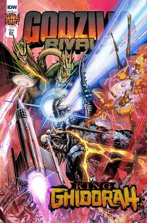 Godzilla Rivals Vs King Ghidorah Oneshot #1 (Cover B 10 Copy Zornow Cover)
