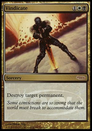 Vindicate (Judge Gift Promos)