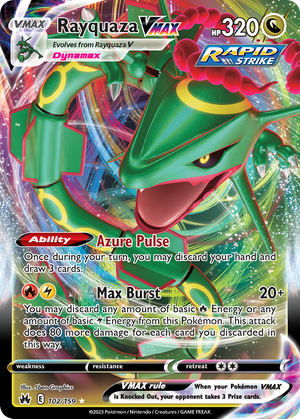 Rayquaza VMAX (102/159) - Crown Zenith