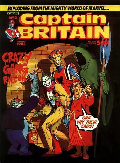 Captain Britain #2 Comic