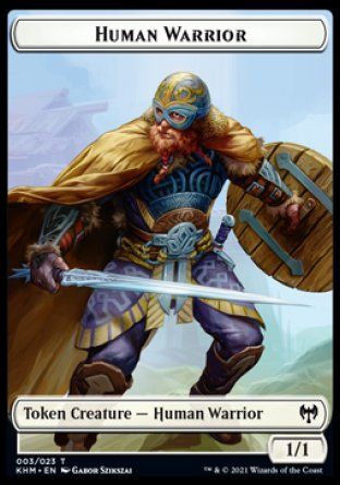 Human Warrior (Kaldheim) Trading Card