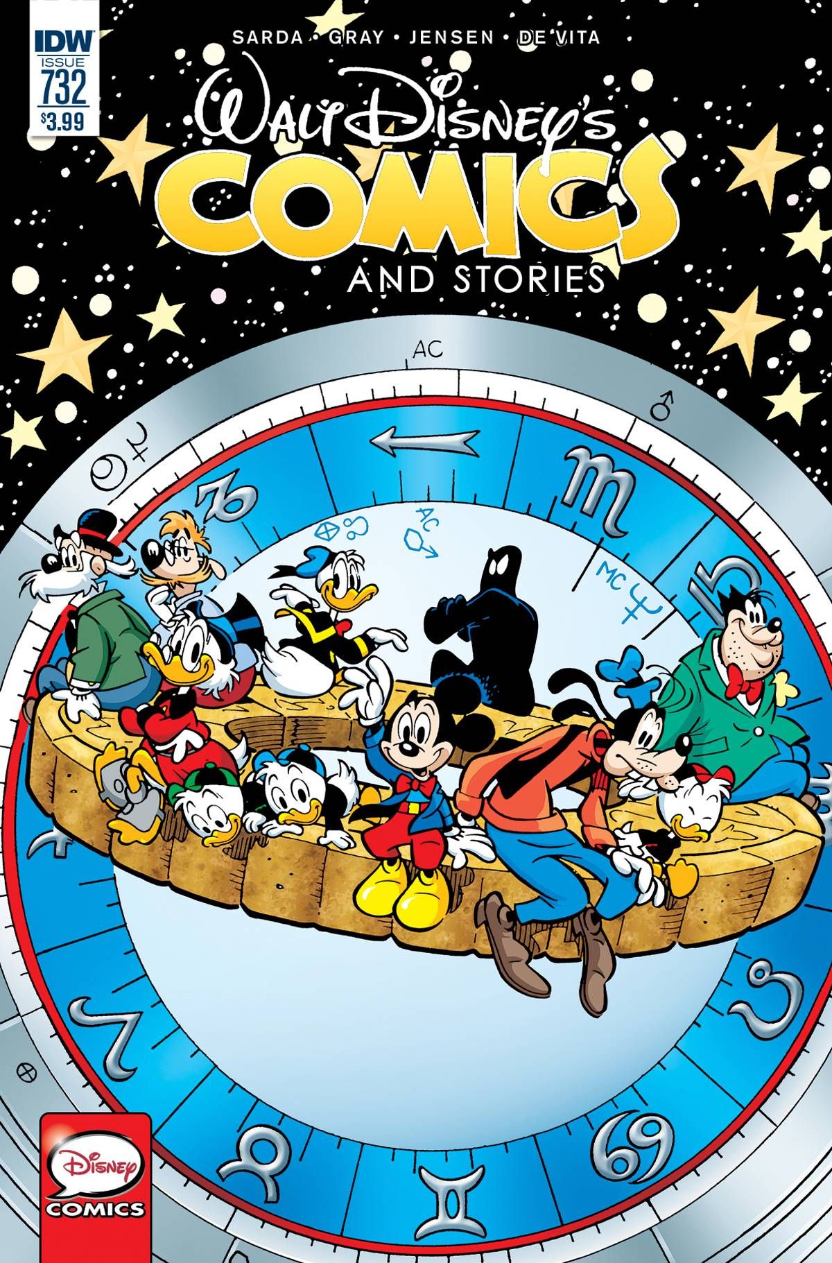 Walt Disney's Comics and Stories #732 Comic