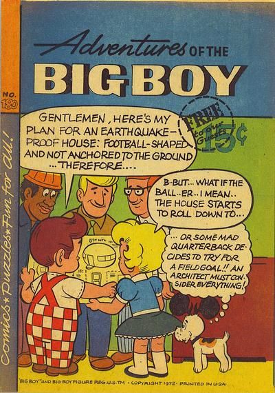 Adventures of Big Boy #180 Comic