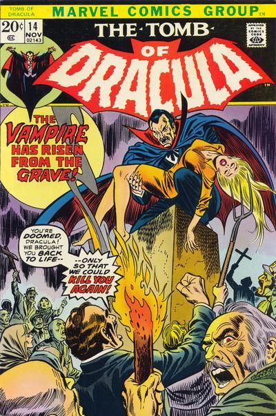 Tomb of Dracula #14 Comic